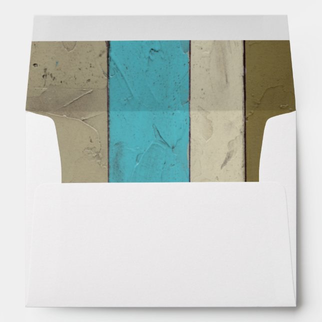 Contemporay Minimalist Painting with Deep Colour Envelope (Back (Bottom))