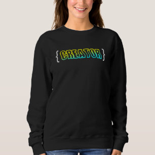 Content Creator Blogger Vlogger Influencer Podcast Sweatshirt