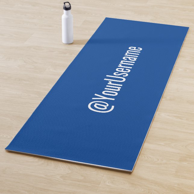Content Creator Branded Yoga Mat (In Situ)