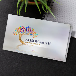 Content Creator - Copywriter - Freelance Writer Business Card