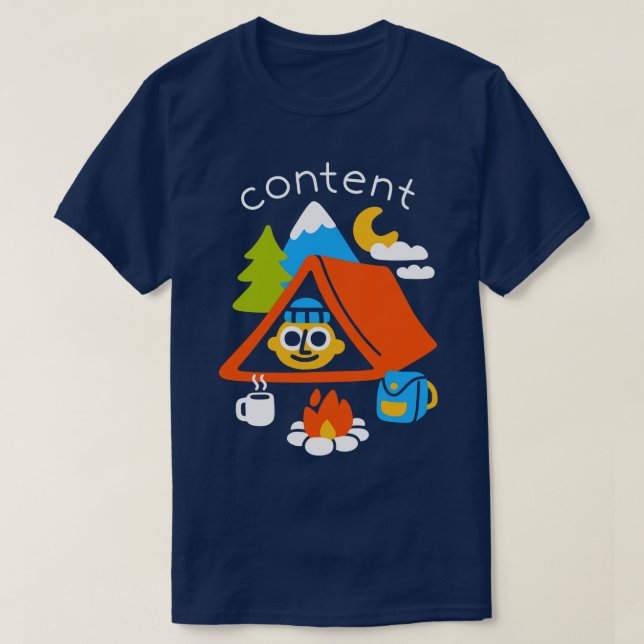 Content T-Shirt (Design Front)