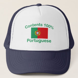 Contents 100% Portuguese Trucker Hat