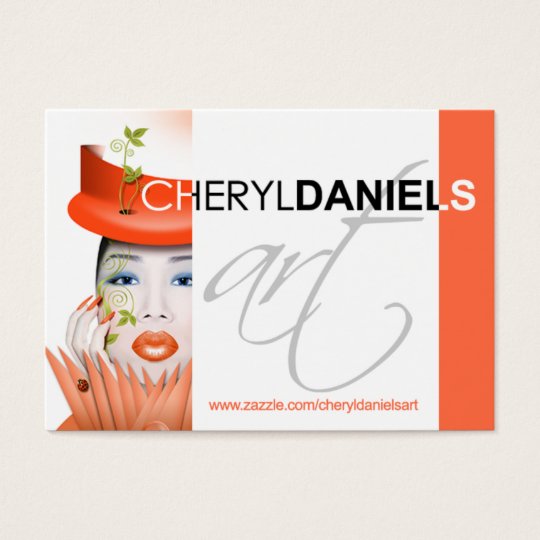CONTEST: Cheryl Daniels Art Profile Business Card