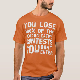 Contest Funny Food Hotdogs T-Shirt