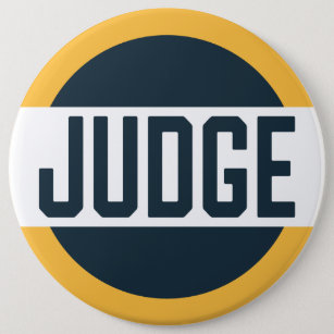 Contest Judge Badge Orange