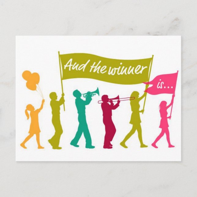 Contest Winner Postcard (Front)