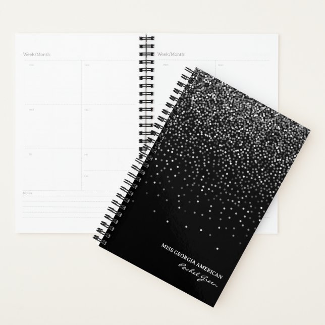 Contestant Schedule Planner Pageant Glitter (Display)