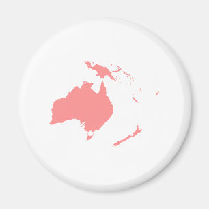 Continent of Australia Magnet
