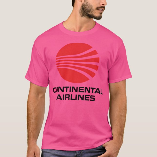 Continental Airlines 	 - Retro Logo Shirt - Defunc (Front)