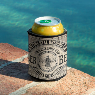 Continental Brewing Company Philadelphia Vintage Can Cooler