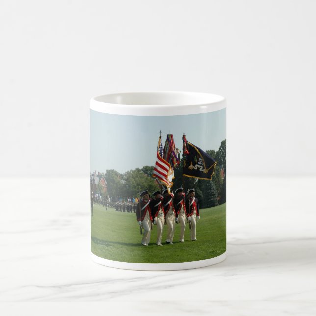Continental Colour Guard of The Old Guard Coffee Mug (Center)