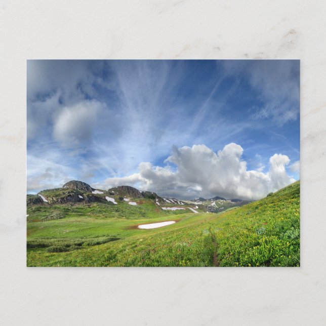 Continental Divide Meadow - Colorado Trail Postcard (Front)