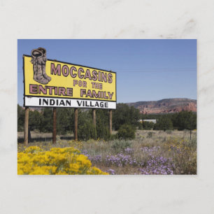 Continental Divide, New Mexico,  Route 66 Postcard
