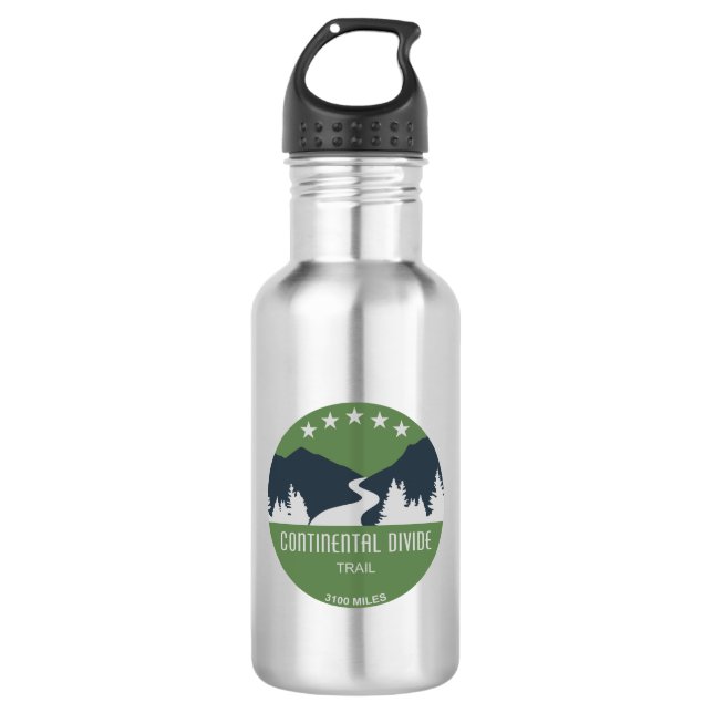 Continental Divide Trail 532 Ml Water Bottle (Front)