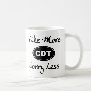 Continental Divide Trail Hike More Worry Less Mug