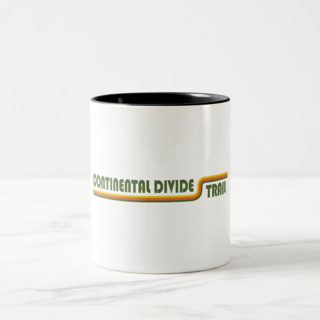 Continental Divide Trail Two-Tone Coffee Mug (Center)