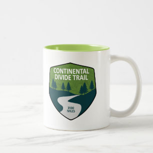 Continental Divide Trail Two-Tone Coffee Mug