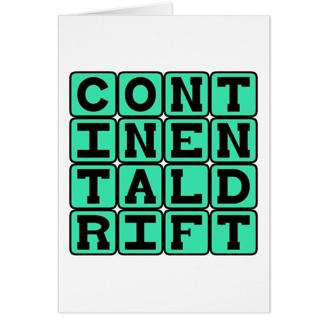 Continental Drift, Movement of Earth's Continents (Front)