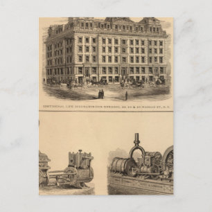 Continental Life Insurance Company Postcard
