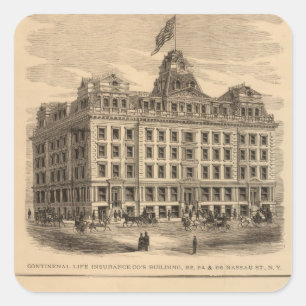 Continental Life Insurance Company Square Sticker