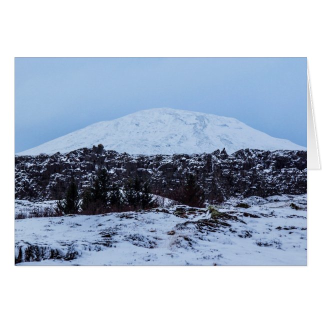 Continental plates in Iceland (Front Horizontal)