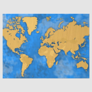 continents tissue paper