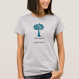 "Continual Growth, Perpetual Progress" Tree T-Shirt