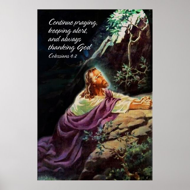 Continue Praying 1 Print (Front)