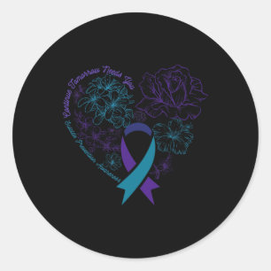 Continue Tomorrow Needs You Suicide Prevention Awa Classic Round Sticker