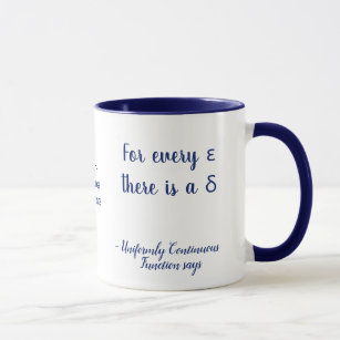 Continuous and Uniformly Continuous Functions Mug