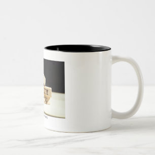 Continuous Communion: Pray Without Ceasing" Two-Tone Coffee Mug