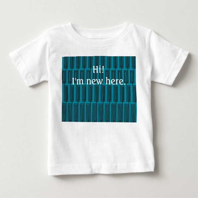 Continuous Rectangles  Baby T-Shirt (Front)