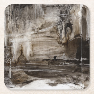 Continuum I Square Paper Coaster