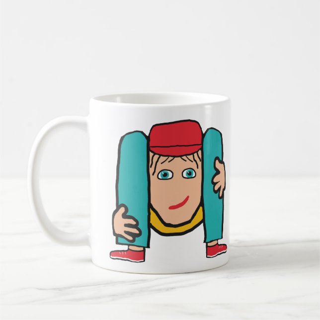 Contortionist Coffee Mug (Left)
