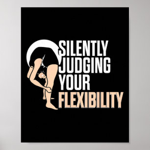 Contortionist Contortion Yoga Gymnastics Aerial An Poster