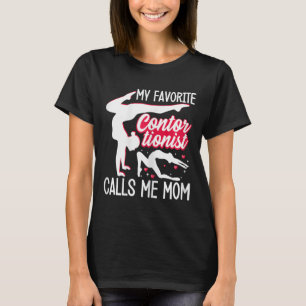 Contortionist Mum Yoga Gymnastics Aerial And Aeria T-Shirt