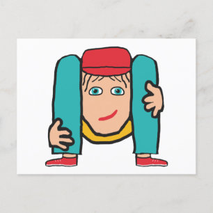 Contortionist Postcard