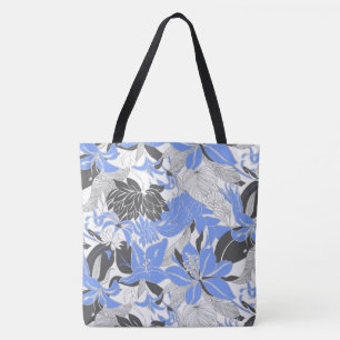 Contour Hawaii Tropical Lily and Protea Beach Bag