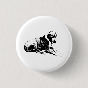 Contour Peace, Modern Mood 3 Cm Round Badge
