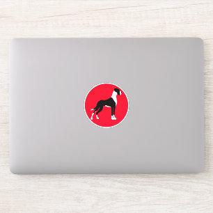 Contour Sticker Boston Mantle Great Dane