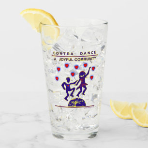 Contra Dance Beer Glass