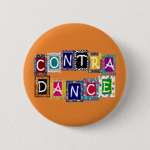 Contra Dance II Button