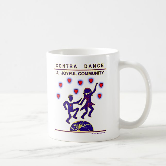 Contra Dance Joy Coffee Mug (Right)