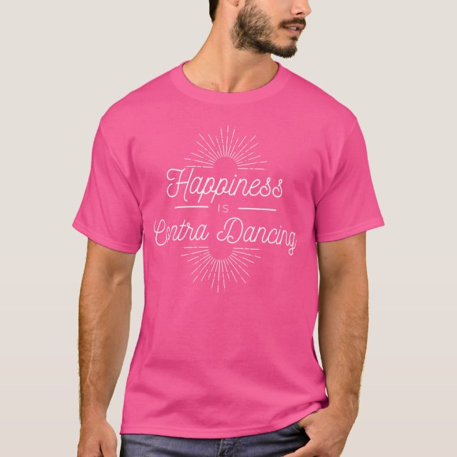 Contra Dancing Contra Dancer Square Dancing Contra T-Shirt (Front)