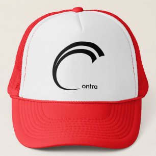 Contra hat - small text
