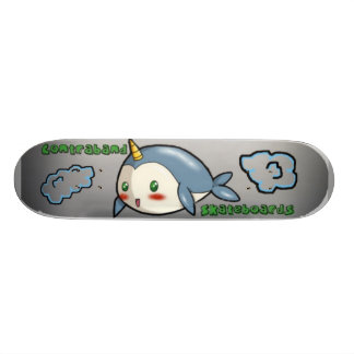Contraband Skateboards- Narwhal in the Sky Skateboard