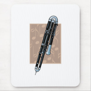 contrabassoon design mouse mat