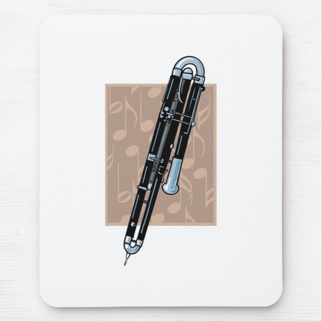 contrabassoon design mouse mat (Front)