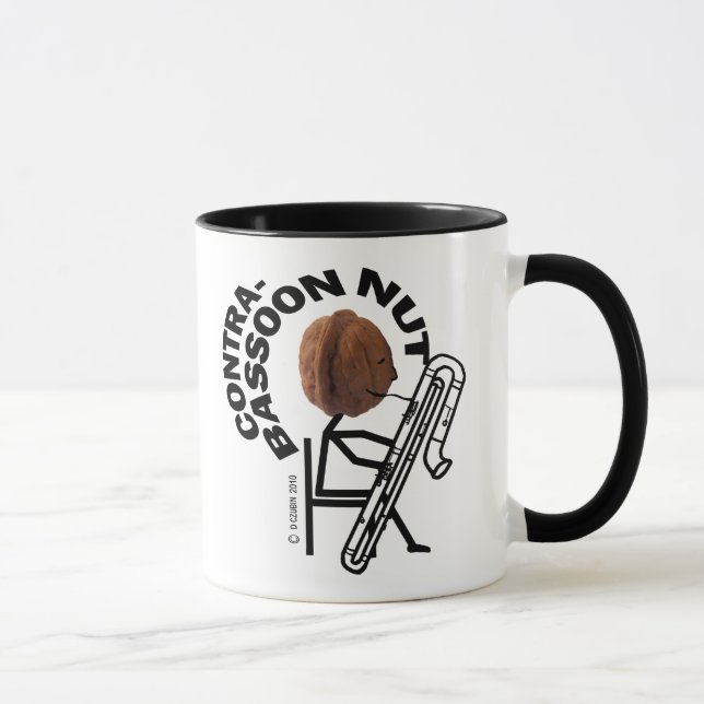 Contrabassoon Nut Mug (Right)