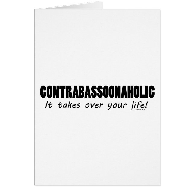 Contrabassoonaholic Life (Front)